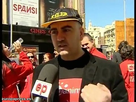 Concentración contra el consumo de carne