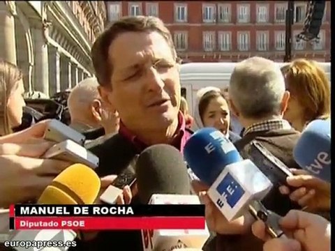 Artistas, políticos y sindicatos apoyan a Garzón