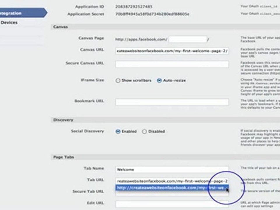 Create a Website on Facebook Part 12 Integrate Webpage & FB