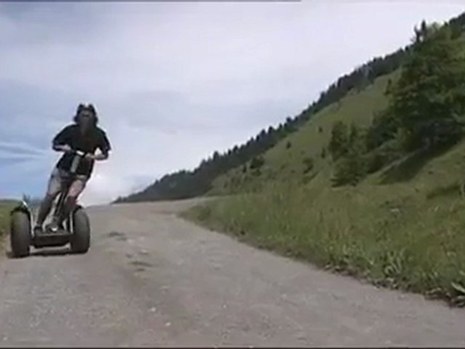 Le Segway tout terrain !   reportage M6