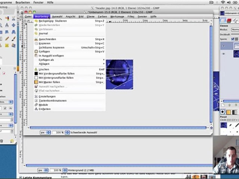 Blog branden mit icon in der adressleiste