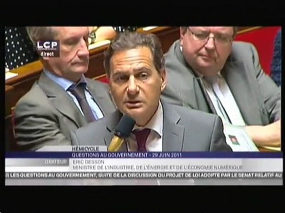 QAG - Energie - Réponse à Yves Cochet (EELV)