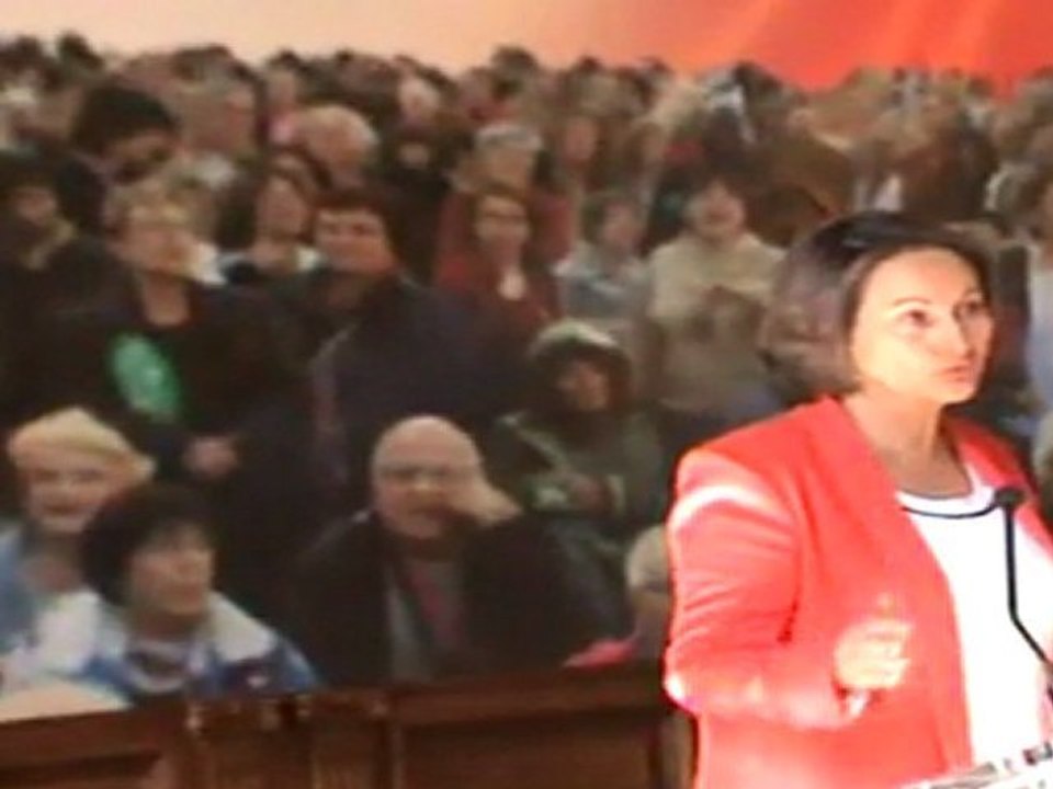 Conférence de presse de Ségolène Royal : questions-réponses (1)