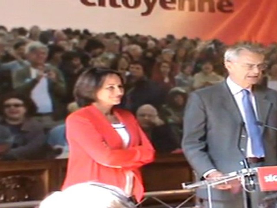 Intervention de Jean-Louis Bianco: Conférence de presse de Ségolène Royal