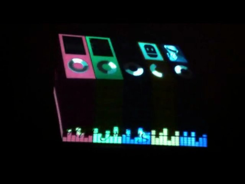 T Shirt Equalizer Lumineux Heart JacKing