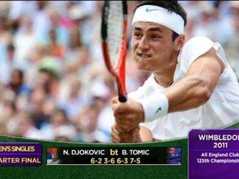 Djokovic beats brave Tomic