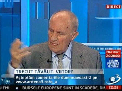 Istoricul DINU GIURESCU despre monarhie, regele Mihai si reeducarea Romaniei - iunie 2011 la Q&A