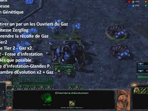 Tuto SC2 Zerg : Départ Fast Ultralisks/Infestateurs ZvT