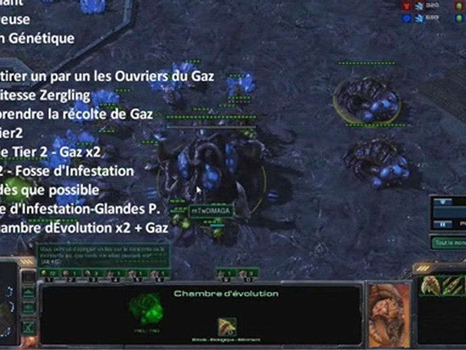 Tuto SC2 Zerg : Départ Fast Ultralisks/Infestateurs ZvT