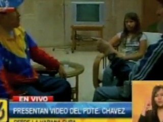 Chávez junto a Fidel en la Habana