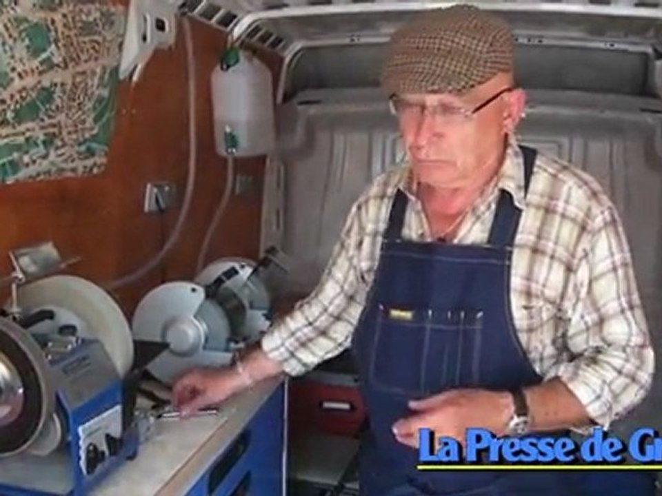 Rémouleur itinérant des temps modernes