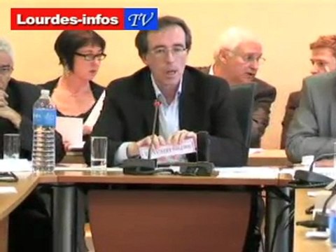Séance du conseil municipal de Lourdes