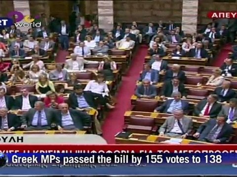 Greece adopts austerity, but violence turns ugly