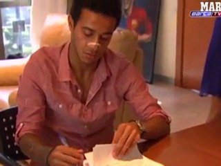 Thiago Alcántara renueva su contrato con el Barça!!!