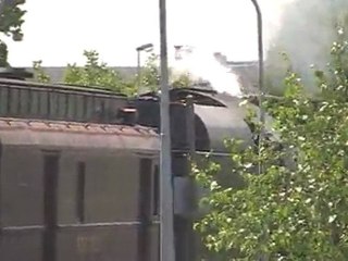 Départ de Commentry. Direction Montluçon, le 18 juin 2011.