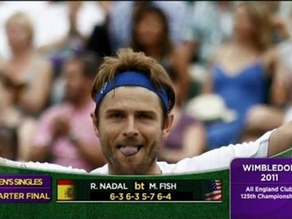 Wimbledon - Nadal locker im Halbfinale