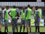 Entrainement de mercredi à Luchon.