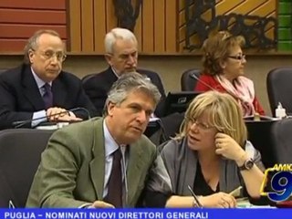 Regione Puglia | Nominati direttori generali