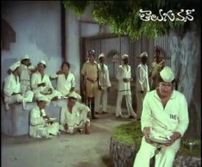 Jail Scene - Krishna - Mohan Babu - Padmanabham - Nagabhushanam