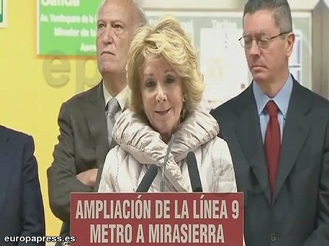 Gallardón y Aguirre inauguran estación de metro