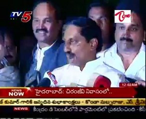 Suspense Thriller Ready to Release - New Portfolio,CM Kirankumar Reddy talking to Media