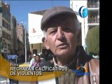 Aymaras rechazan calificativos de violentos y conflictivos