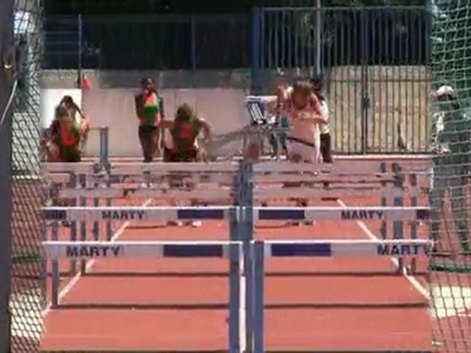 ENA minimes filles équip athlé finales régionales à Carcassonne le 26 juin 2011