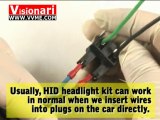 how to install hid kits designed without plugs