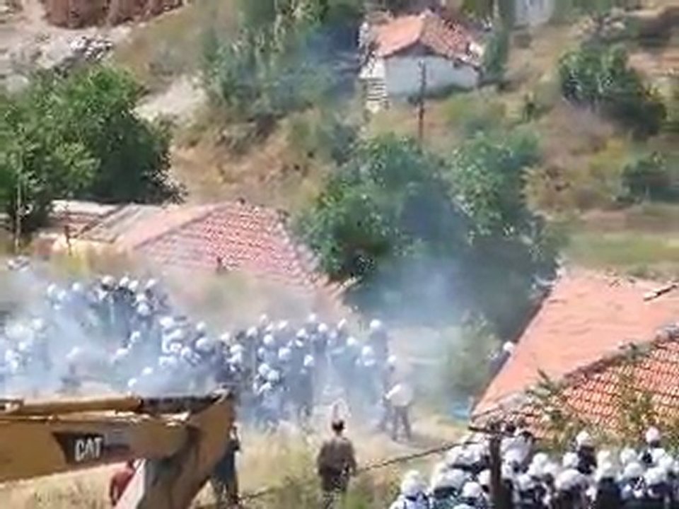 Dikmen Vadisi'nde çıkan çatışmasından ilk görüntüler