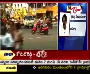 Road Accidents increase in Visakha dist