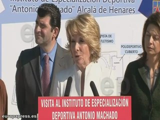 Aguirre visita Instituto de Secundaria