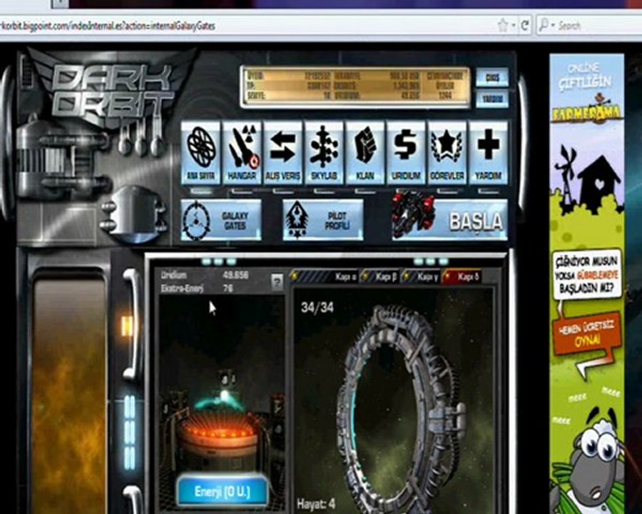 darkorbit amerika 2 patladığım an :(