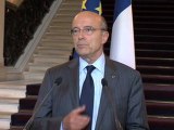 Alain Juppé - Libération d'Hervé Ghesquière, de Stéphane Taponier et de Reza Din (29.06.11)