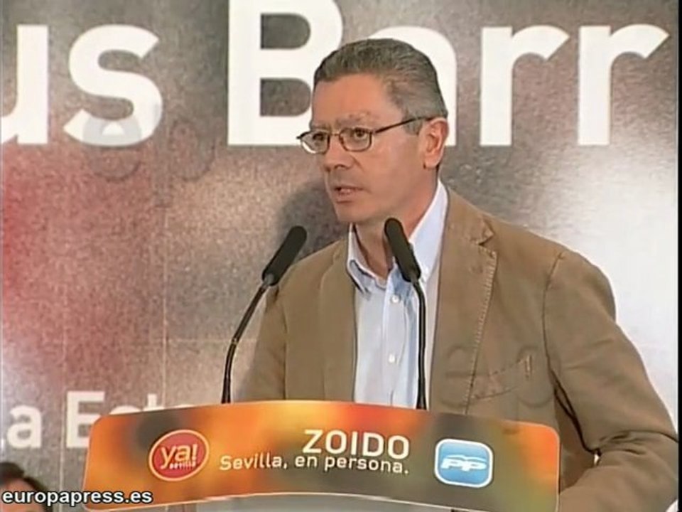 Gallardón lamenta la "deslealtad" de Zapatero