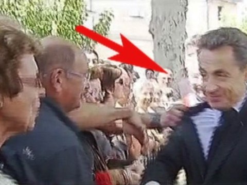 Sarkozy agressé à Brax