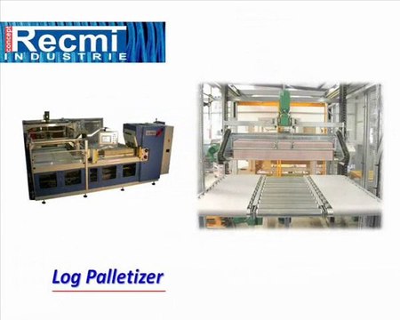 RECMI Log Palletizer - Palettiseur de cartouches