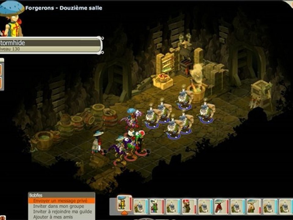 Donjon forgeron par la guilde prospection