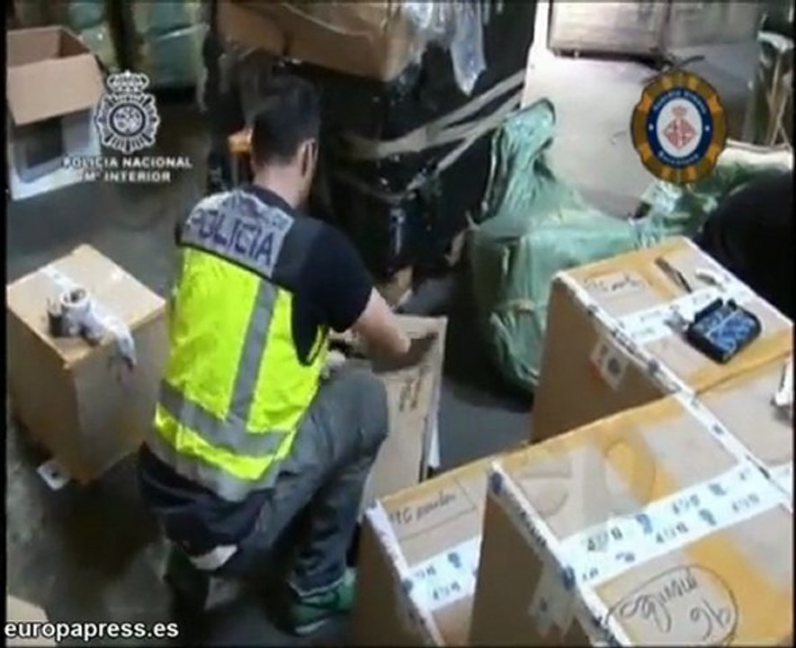 Intervienen 110.000 artículos falsificados