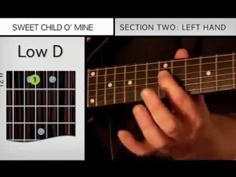 GUNS AND ROSES 'SWEET CHILD O'MINE (LEARN THIS CLASSIC)