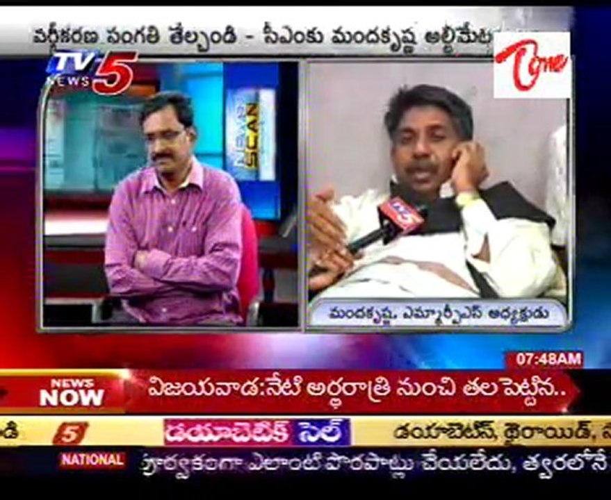 News Scan Bulletin With  M V  Mysoora Reddy,Dr  Manda Jagannadham,Ghanta Chakrapani Part02