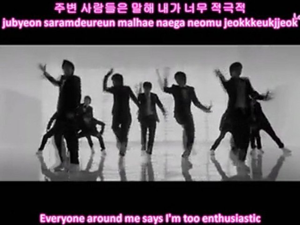 Super Junior - Sorry Sorry MV [English subs + Romanization + Hangul]