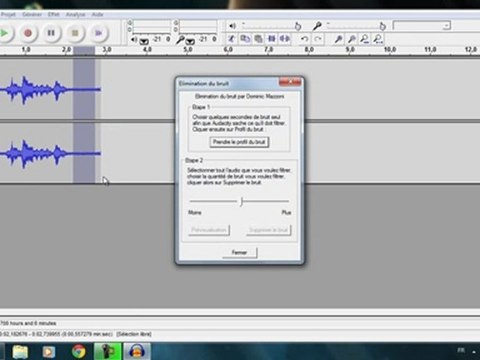 Tuto - Enlever les bruits de fond d'une piste audio avec Audacity