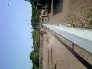 Julien, cascadeur en herbe !