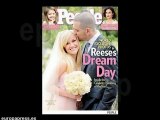 Reese Witherspoon, de rosa en el día de su boda