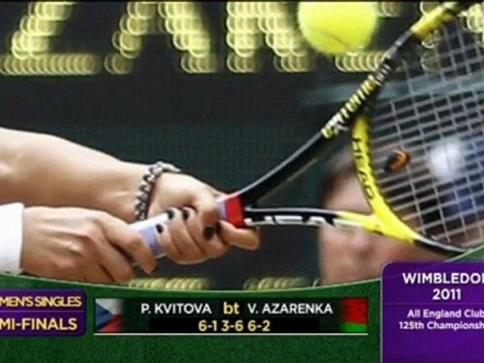 Wimbledon - Kvitova im Finale