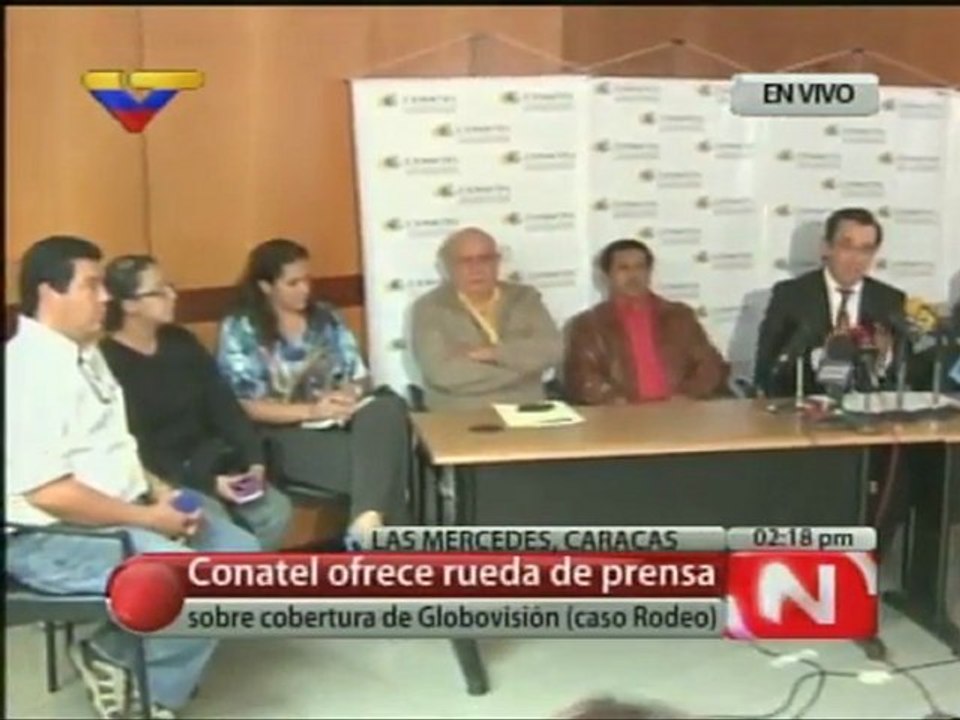 Conatel acusa a Globovisión