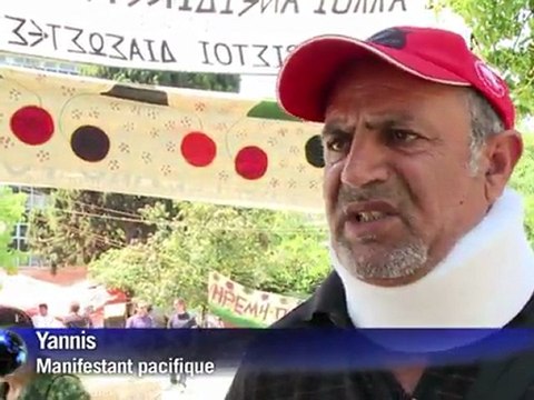 Athènes: les violences policières dénoncées