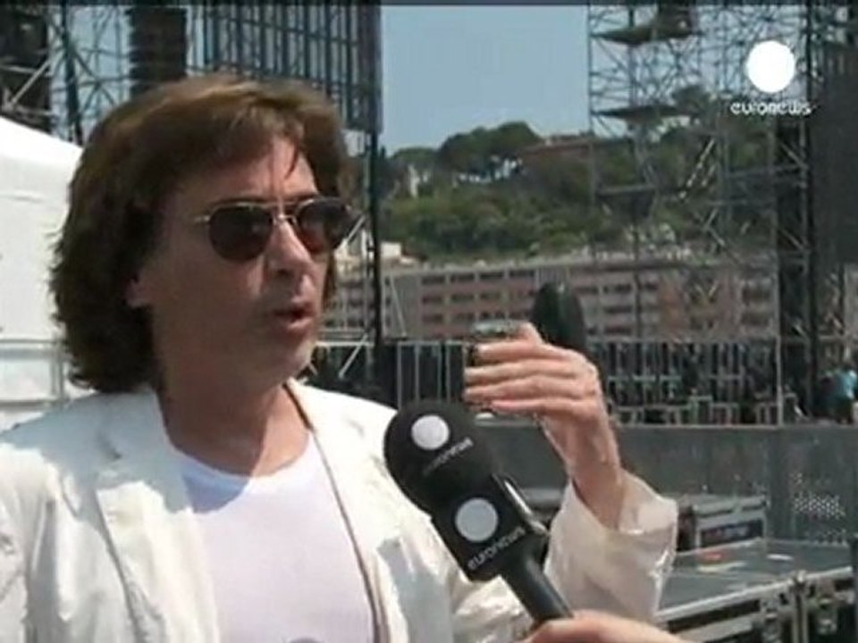 Jean-Michel Jarre Monaco concert: final touches