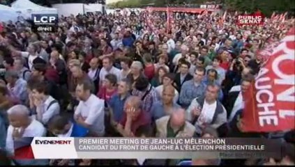 下载视频: EVENEMENT,Meeting du front de gauche - discours de Jean-Luc Mélenchon