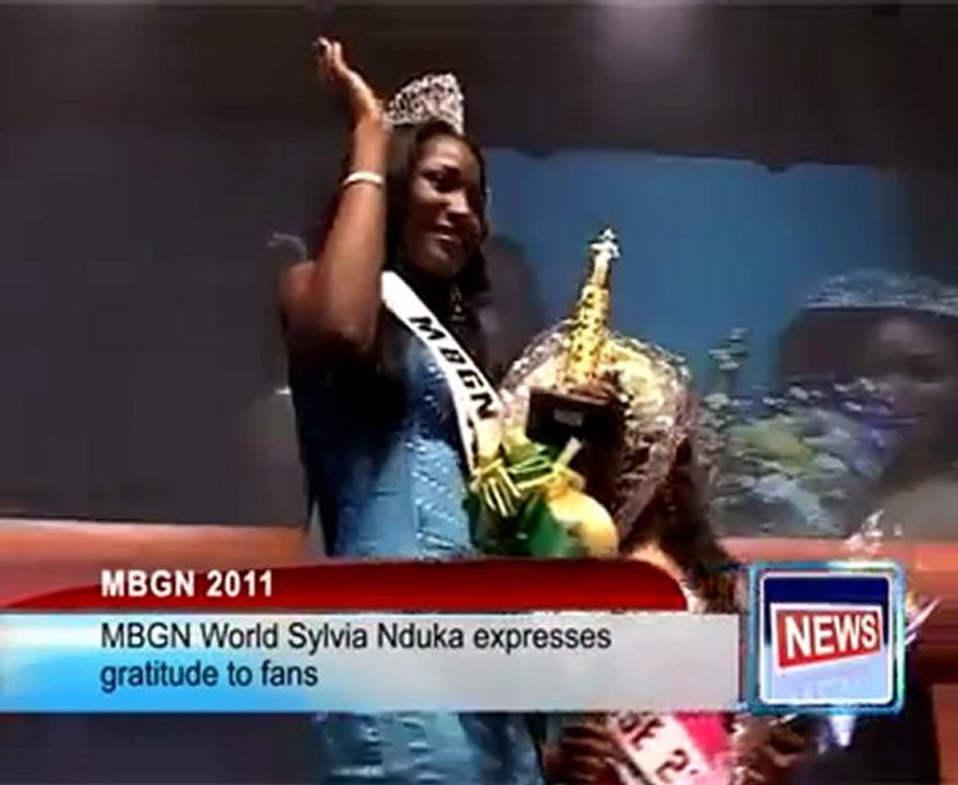 Newly Crowned MBGN 2011 Queen in First TV Interview